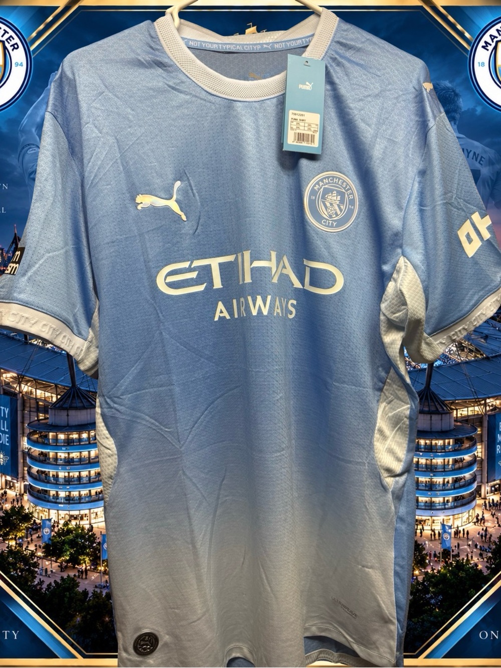 Haaland Manchester City Home Jersey 2XL/XL